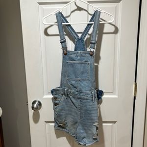 Hollister, jean overalls